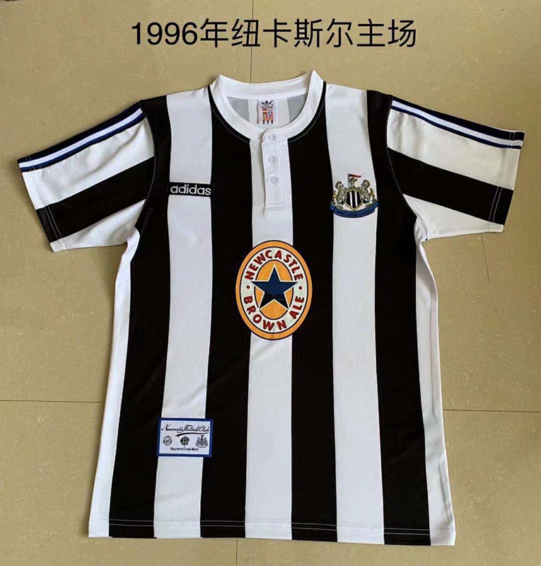 1996 Newcastle Home Retro Jerseys
