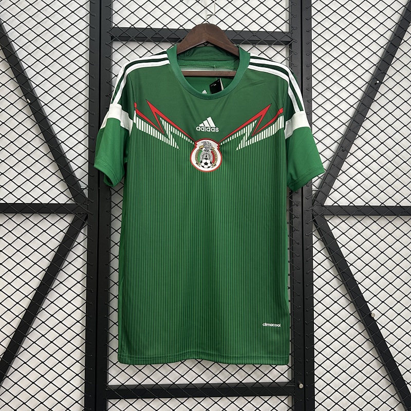 Retro 2014 Mexico home S-XXL