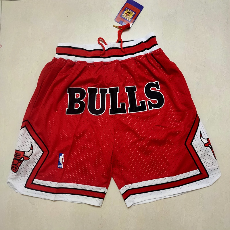 Bulls Retro Pocket pants Shorts Embroidery