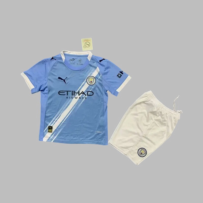 25-26 Manchester City Home Kids Jerseys