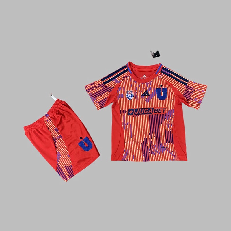 25-26 Universidad de Chile Away Kids Jerseys