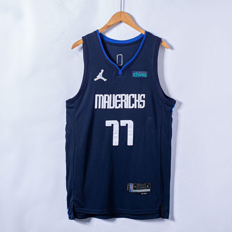 2022 Mavericks #77 75th Anniversary Embroidery