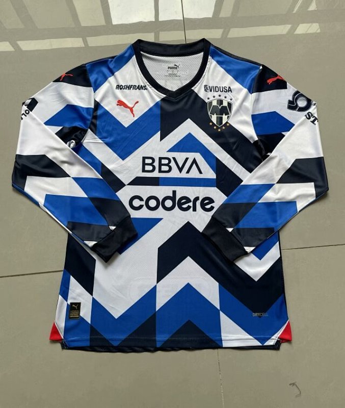 23-24 Monterey Third Long Sleeve Jerseys S-4XL