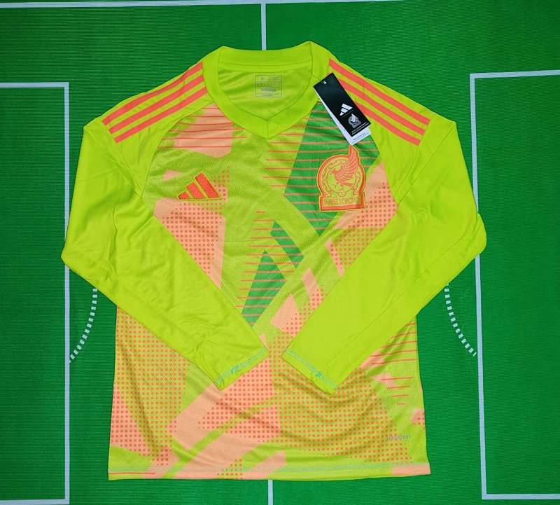 2024 Mexico Goalkeeper Long Sleeve Jerseys