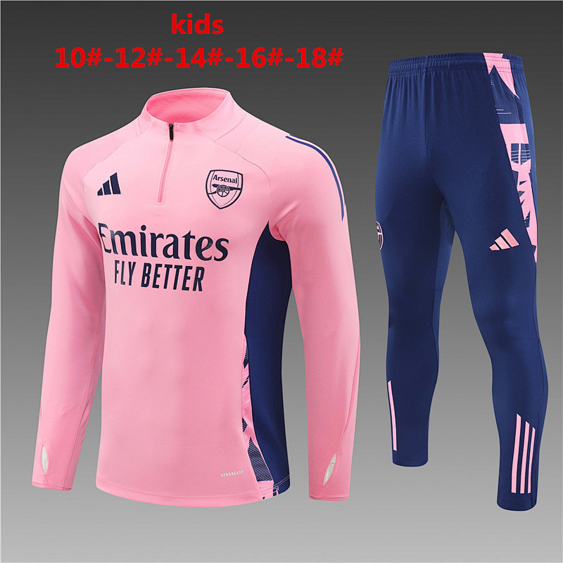 24-25 Arsenal Kids Long Sleeve Training Suit