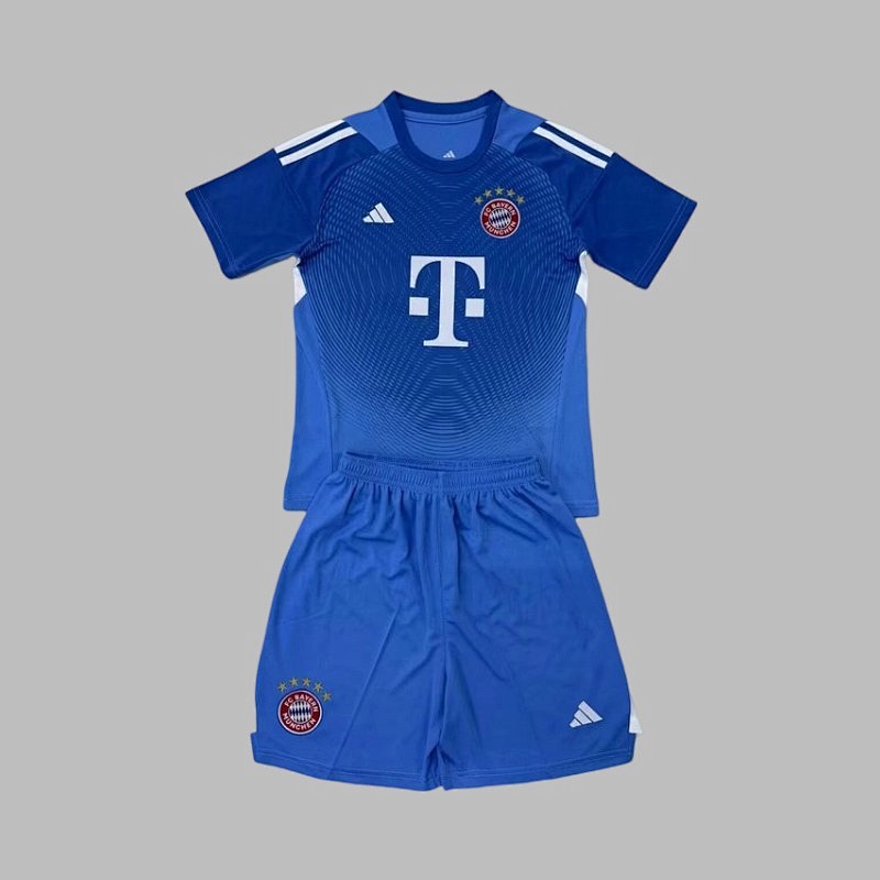25-26 Bayern Goalkeeper Kids Jerseys