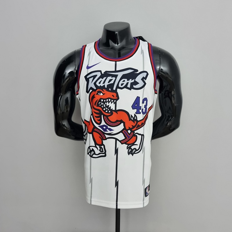 Toronto Raptors SIAKAM #43 White NBA Jersey S-XXL