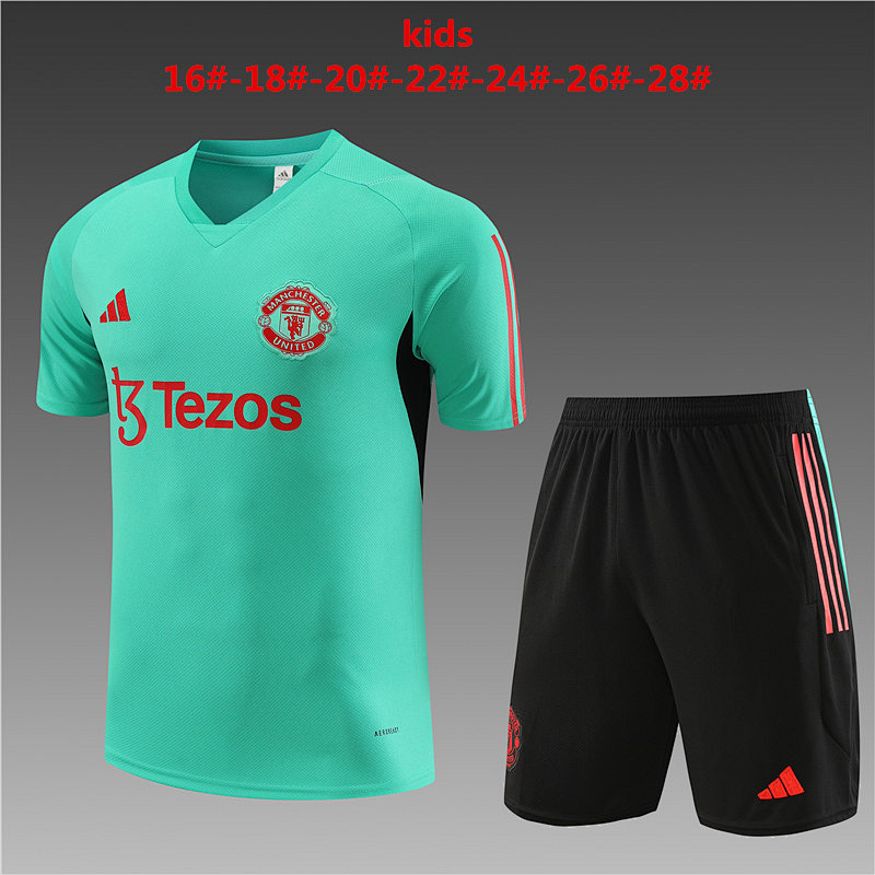 23-24 M-anchester U-nited Kids Traning Jerseys