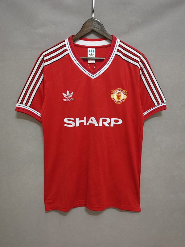 86-88 M-anchester U-nited Home Retro Jerseys