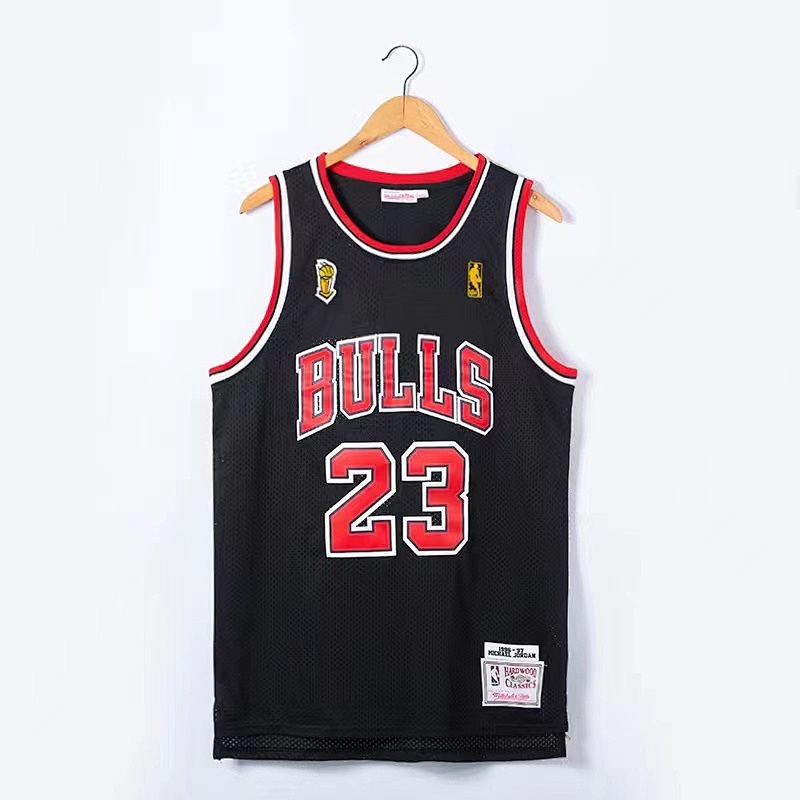 Bulls #23 96-97 Champion Edition Embroidery