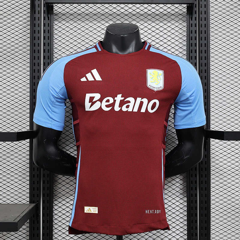 24-25 Aston Villa Home Player Version Jerseys