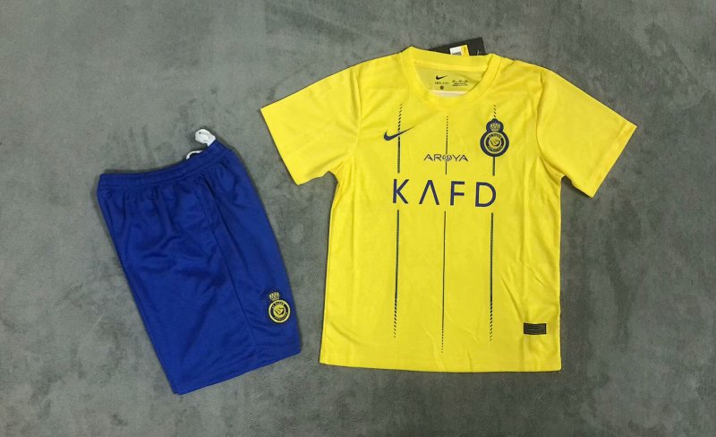23-24 Al-Nassr Home Kids Jerseys