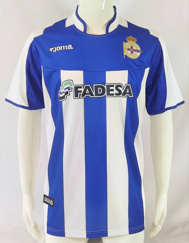 2003-04 La Coruna Home Retro Jerseys