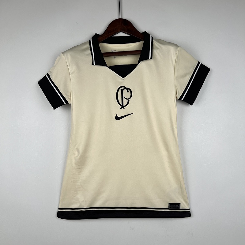 23-24 Corinthians 4th Away Woman Jerseys