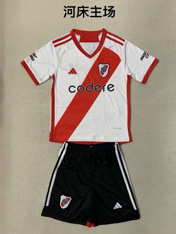 23-24 River Plate Home Kids Jerseys