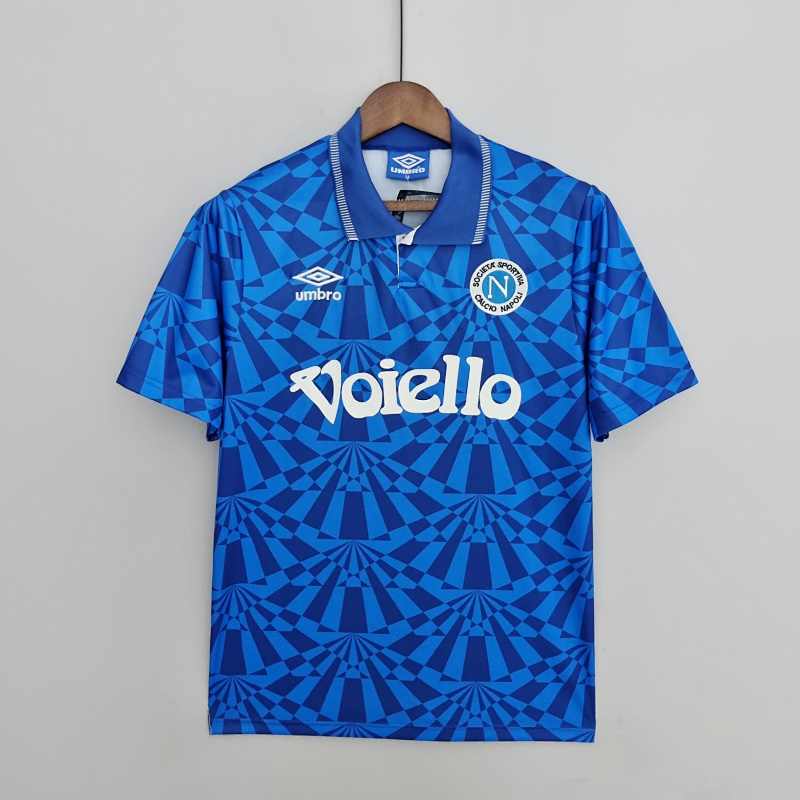91-93 Napoli Home Retro Jerseys
