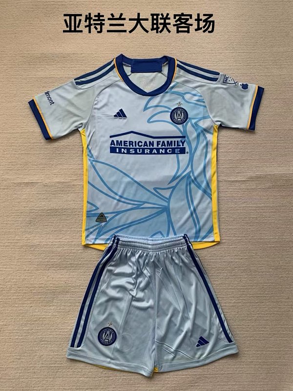 24-25 Atlanta Away Adults And Kids Jerseys