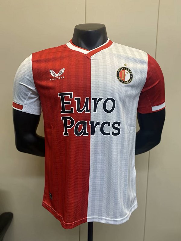 23-24 Feyenoord Home Player Version Jerseys