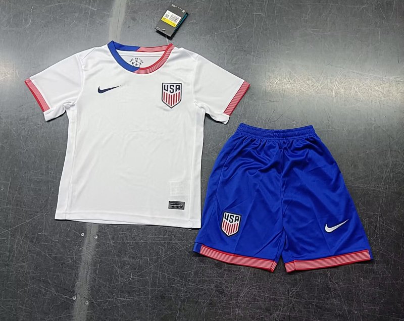 2024 USA Home Kids Jerseys
