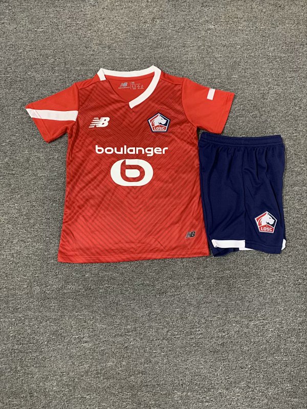 23-24 Lille Home Kids Jerseys