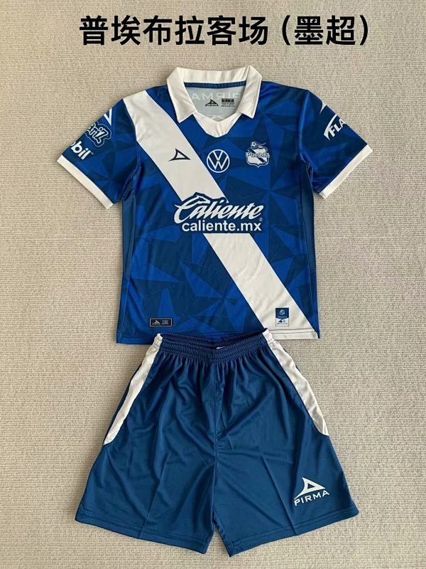 23-24 Puebla Away Adults And Kids Jerseys