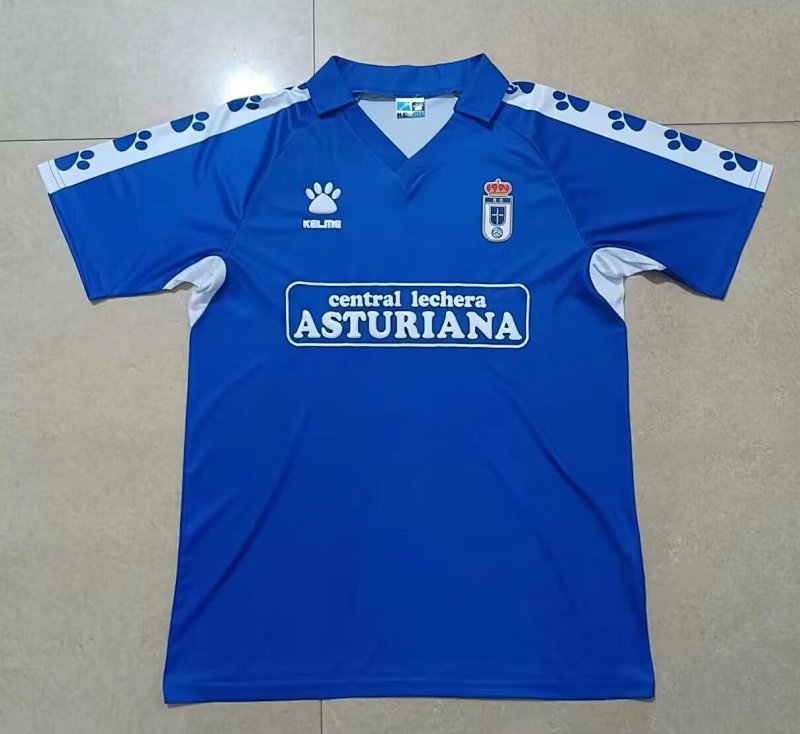 90-91 Real Oviedo Home Retro Jerseys