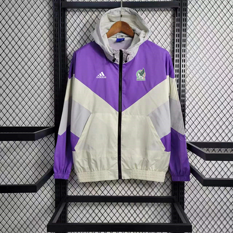 2023 Mexico Windbreaker Hoodie Jackets