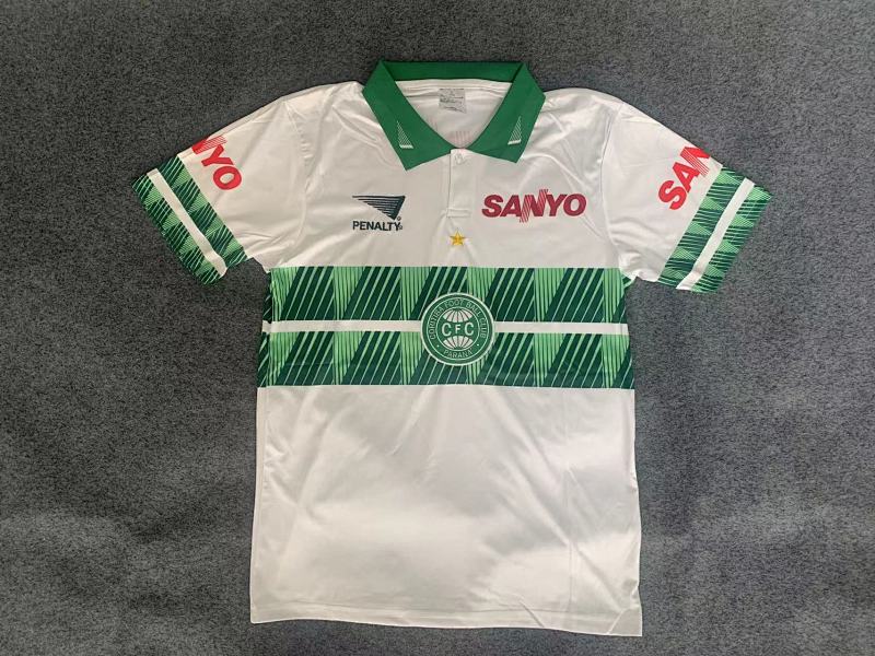 97-98 Coritiba Home Retro Jerseys