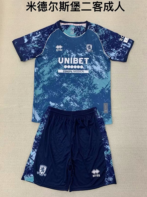 24-25 Middlesbrough Third Aldult and Kids Jerseys