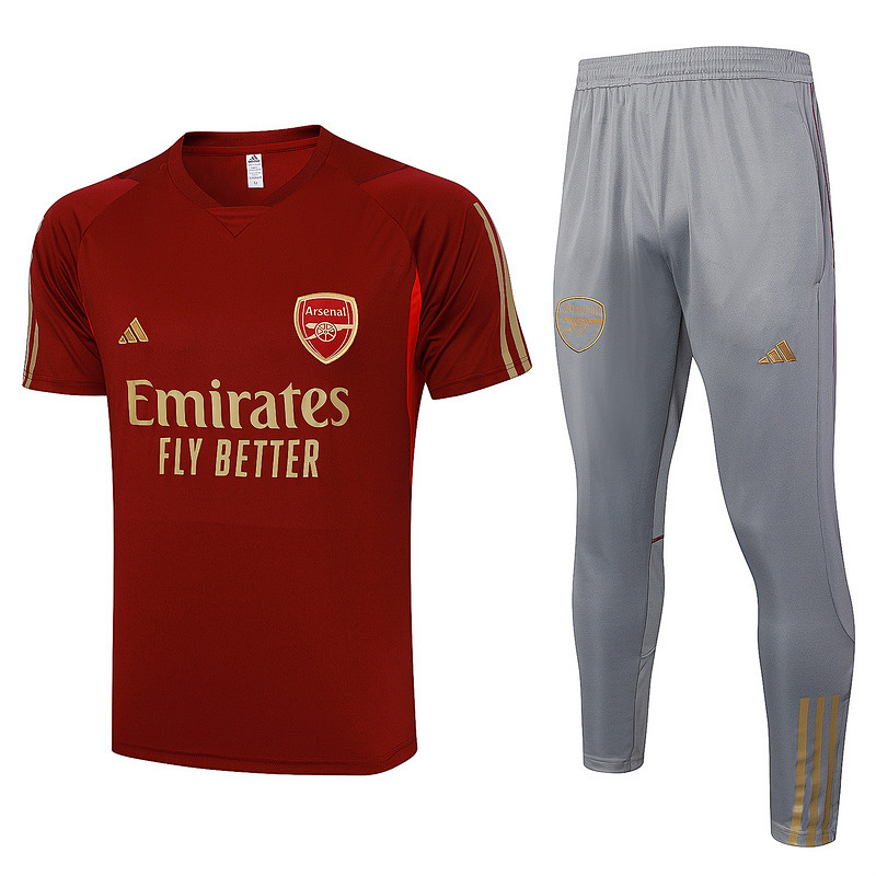 23-24 Arsenal Short Sleeve Training Suit