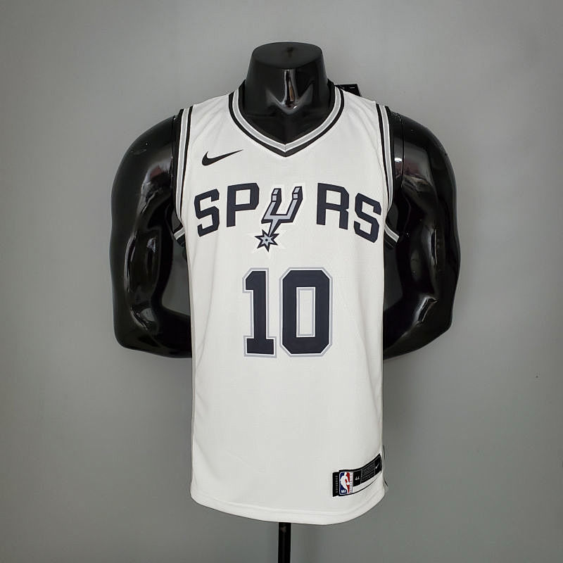 DeROZAN#10 Spurs White NBA Jersey S-XXL