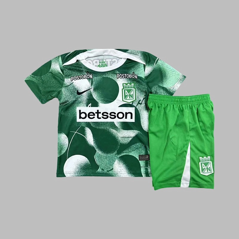 25-26 Atletico Nacional Kids Training Suit