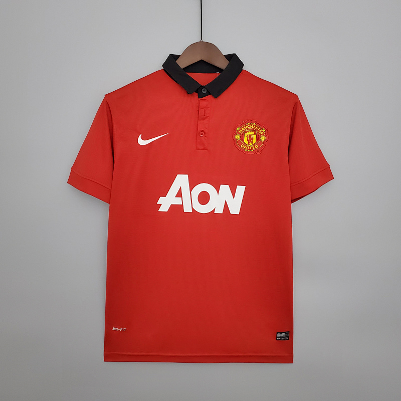 2013-14 M-anchester U-nited Home Retro Jerseys