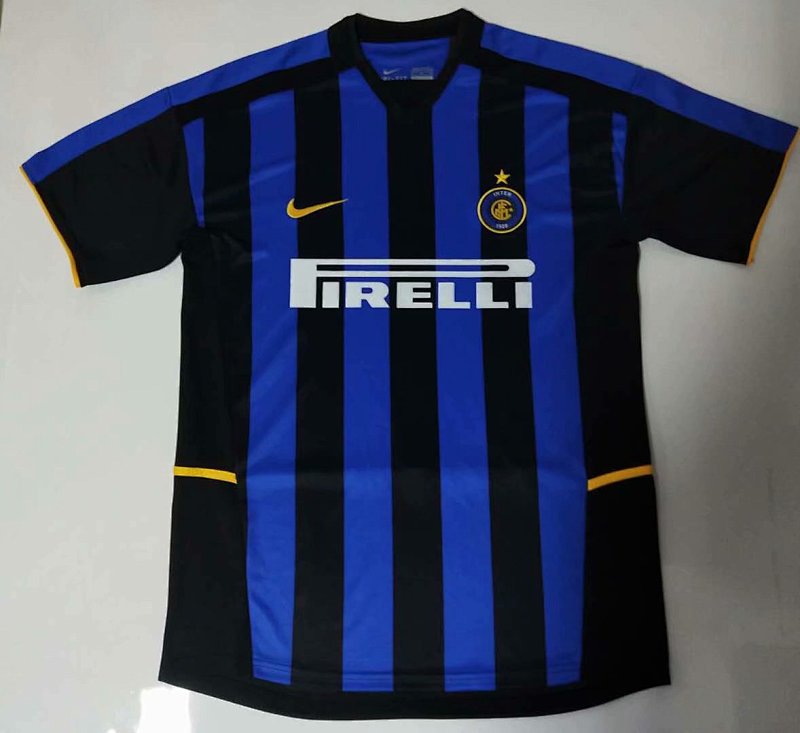 02-03 Inter Home Retro Jerseys