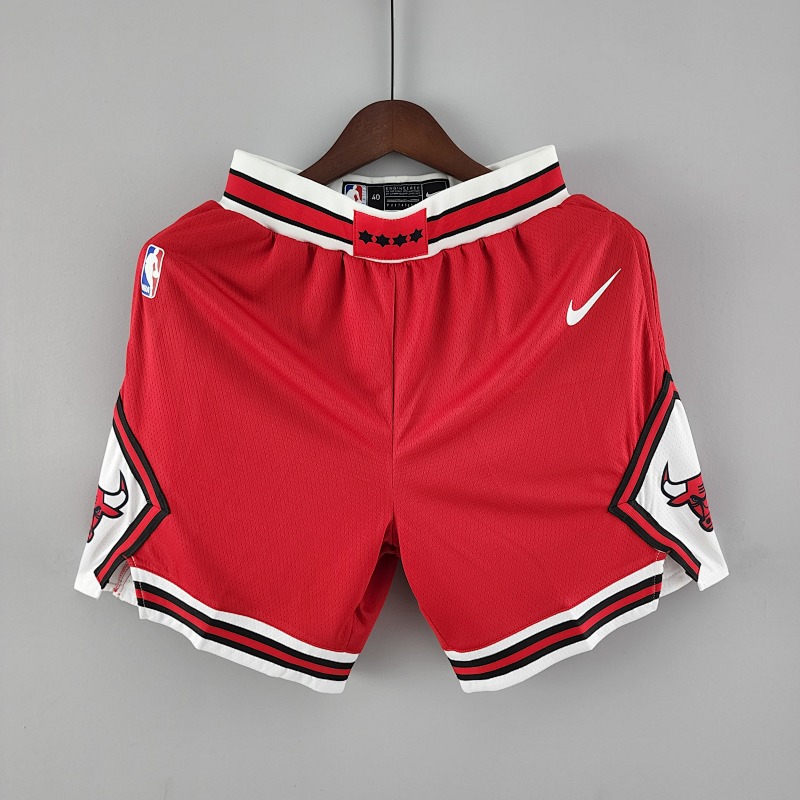 Chicago Bulls white NBA Shorts S-XXL