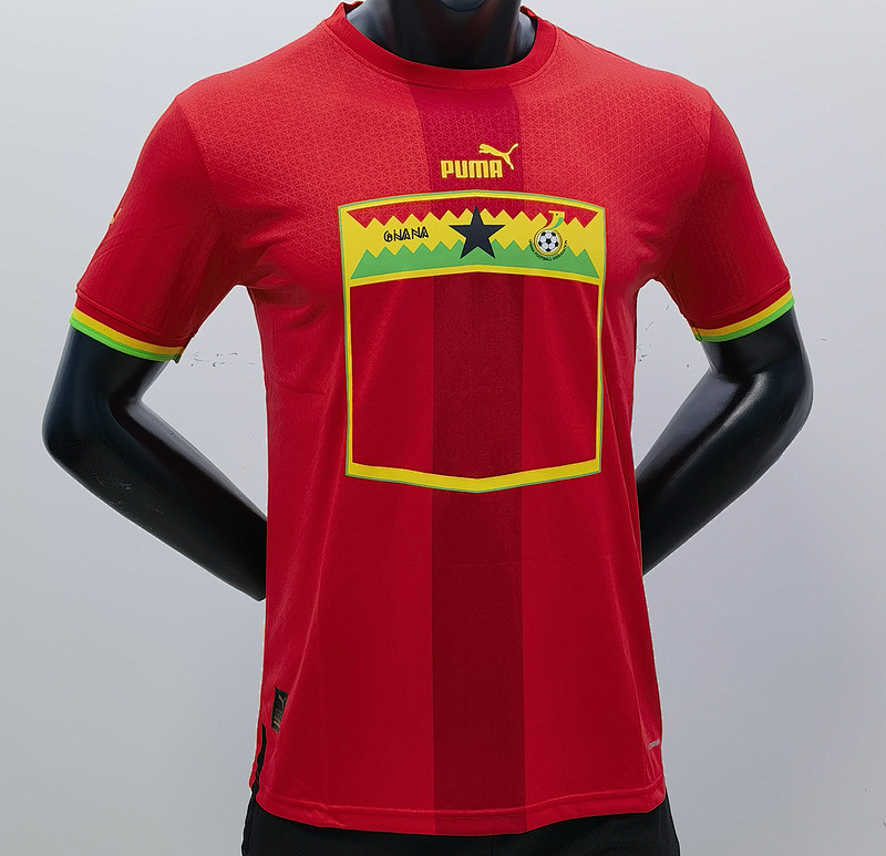 2023 Ghana Away Player Version Jerseys