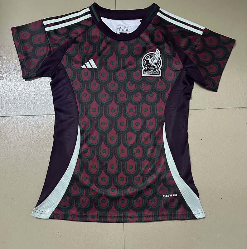 2024 Mexico Home Woman Jerseys