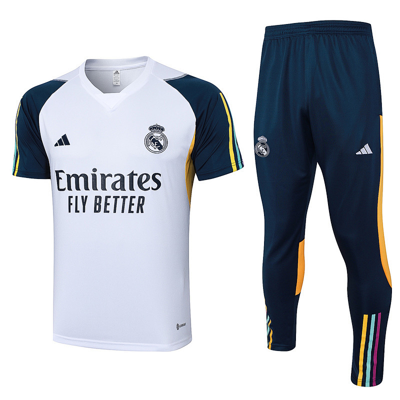 23-24 Real Madrid Short Sleeve Tracksuit
