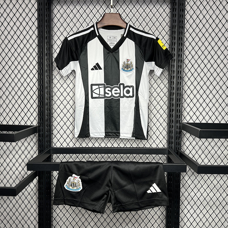 24-25 Newcastle United Home Kids Jerseys