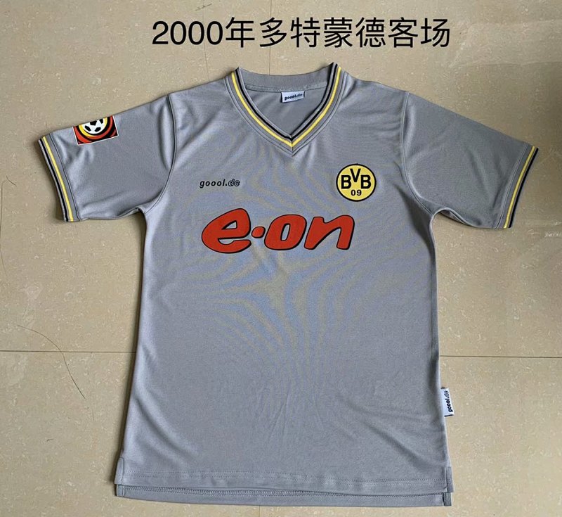 2000-01 Dortmund Away Retro Jerseys
