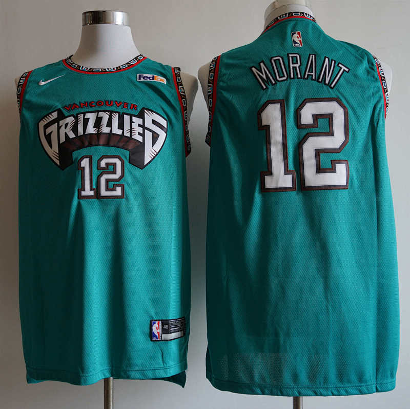 Grizzlies #12 75th Anniversary Embroidery
