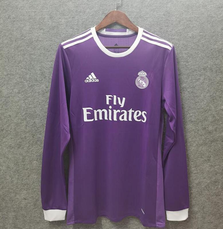 16-17 Real Madrid Away Retro Jerseys