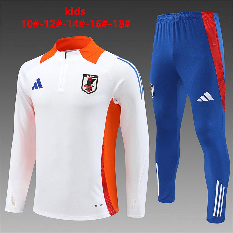 2024 Japan Kids Long Sleeve Training Suit