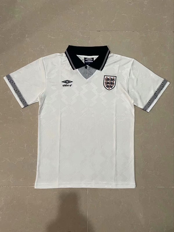1990 England Home Retro Jerseys