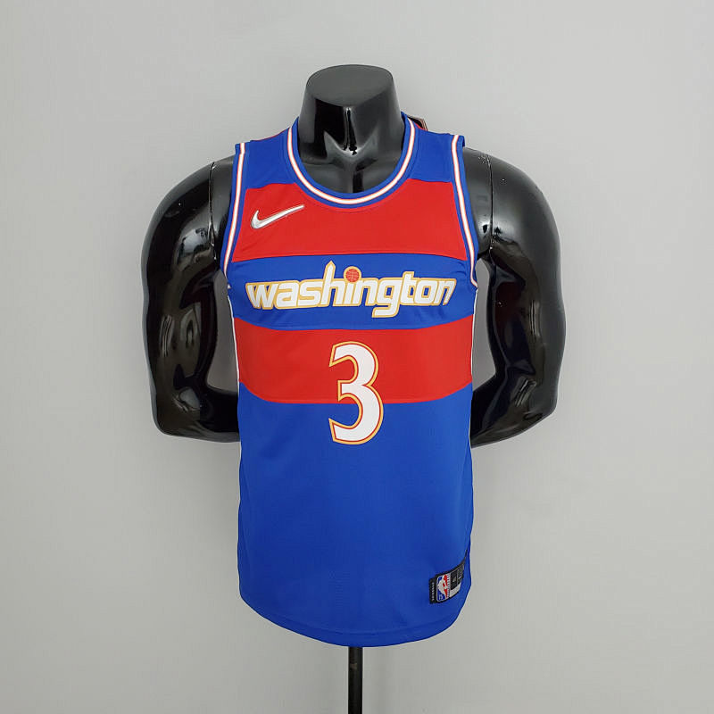 2022 Washington Wizards BEAL#3 Talent City Edition Blue Red NBA Jersey S-XXL