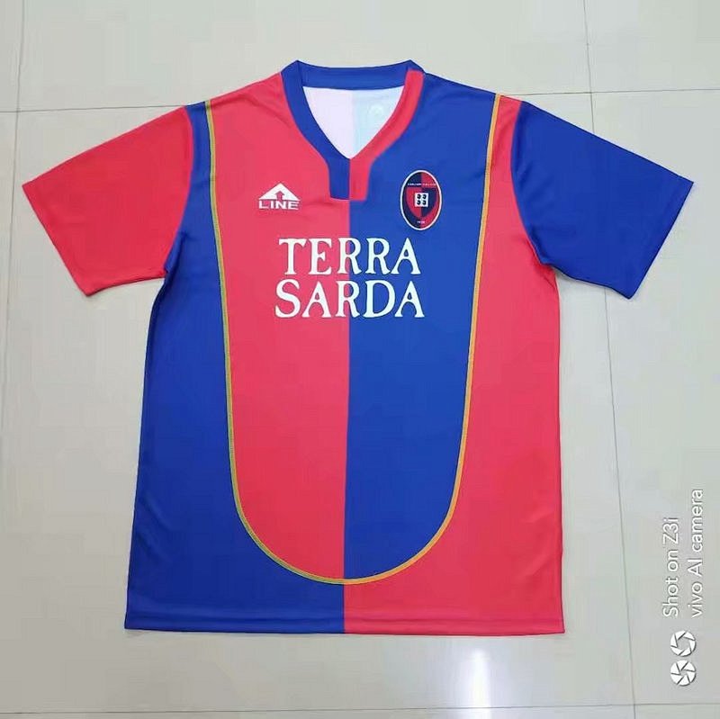 04-05 Cagliari Home Retro Jerseys