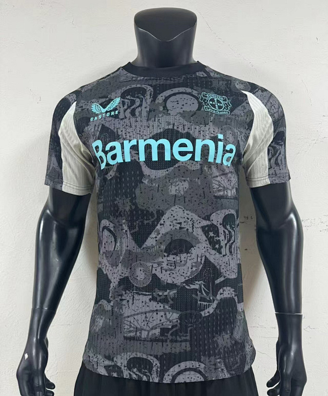 24-25 Leverkusen Third Player Version Jerseys