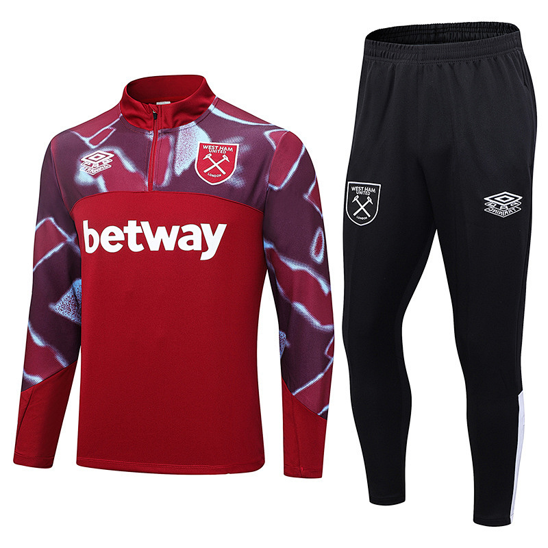 23-24 West Ham United Long Sleeve Training Suit