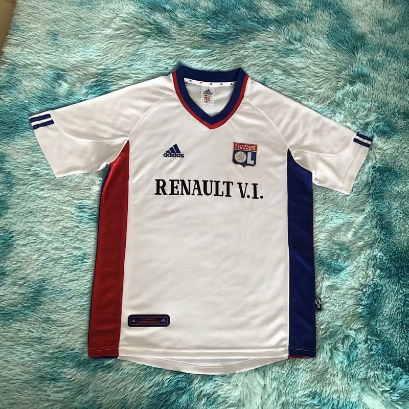 2001-02 Lyon Home Retro Jerseys