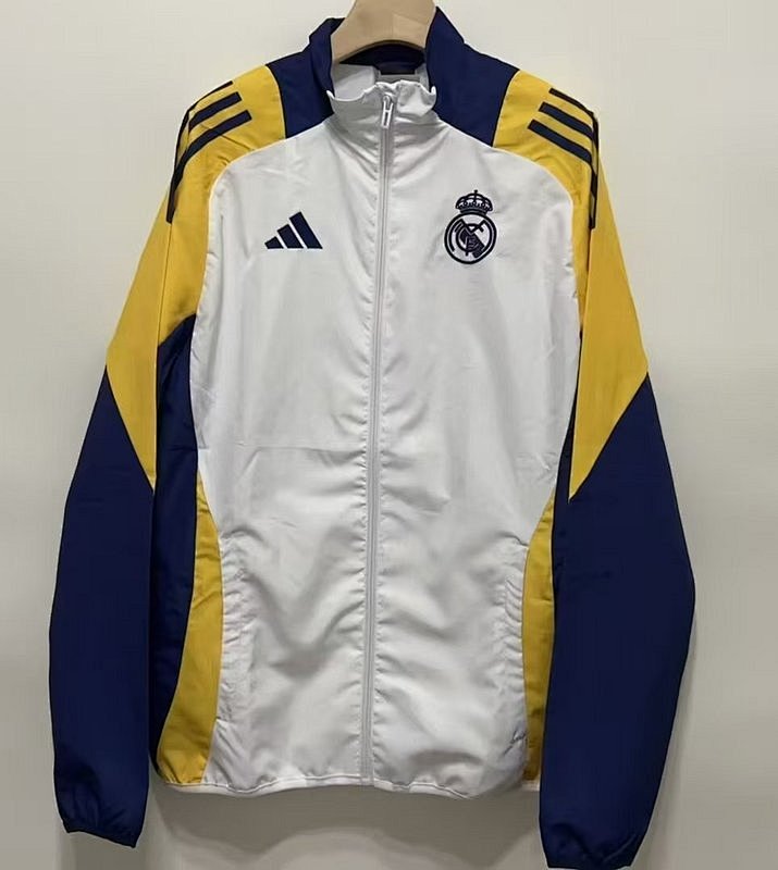 25-26 Real Madrid Windbreaker Jackets